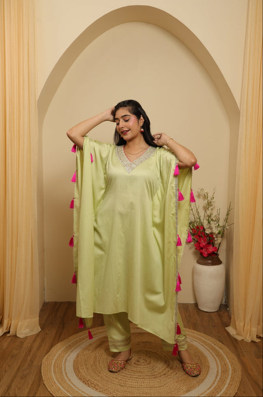 Gulraakh Kaftan set