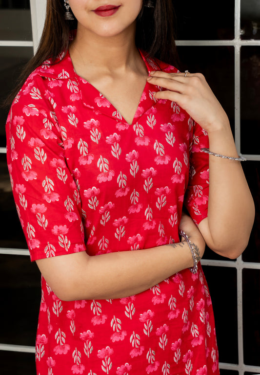 Ruhani Blossom kurta set