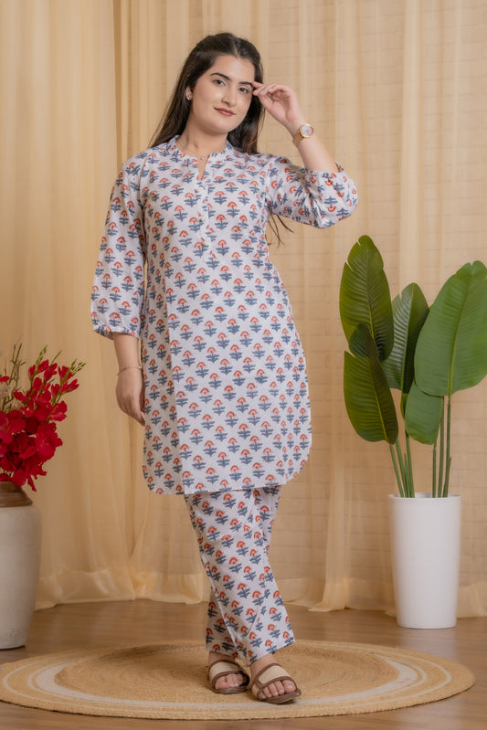 Seren Hand Block Co-ord Set