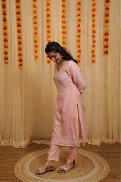 Iraaya Hand Worked Malai Chanderi Suits