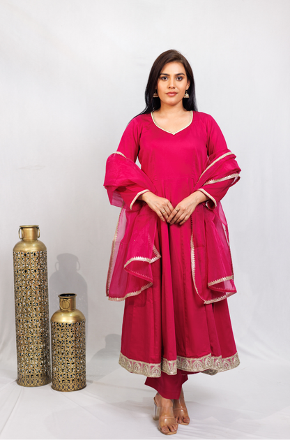 Noor-e-Chand Anarkali set