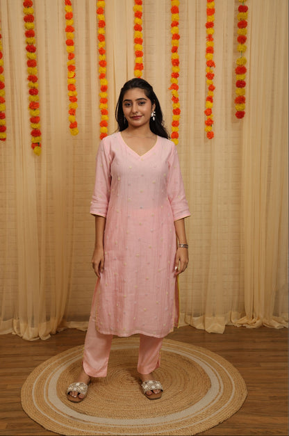 Iraaya Hand Worked Malai Chanderi Suits