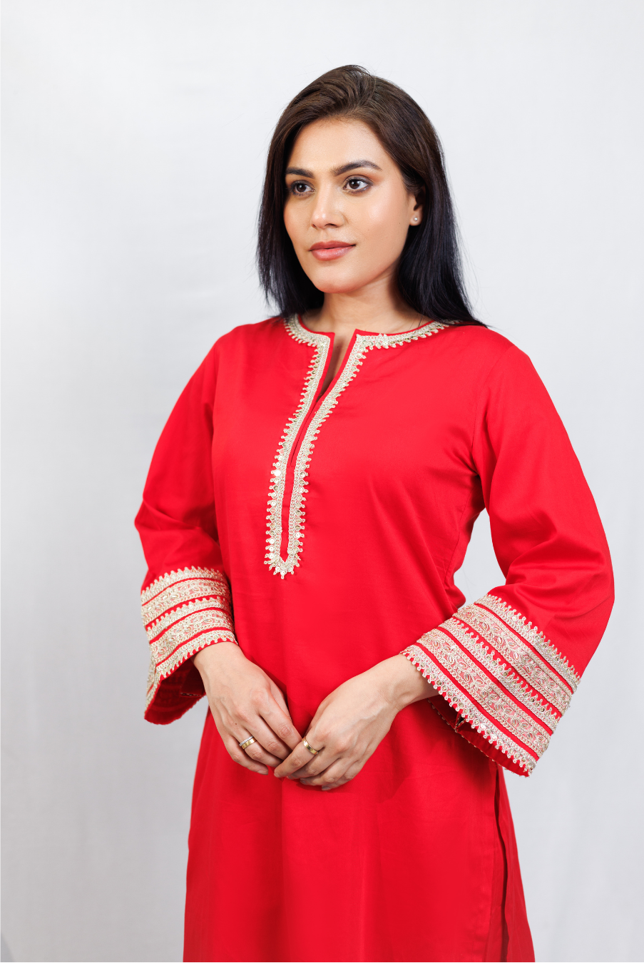 Sindoori Shringar Dupatta set