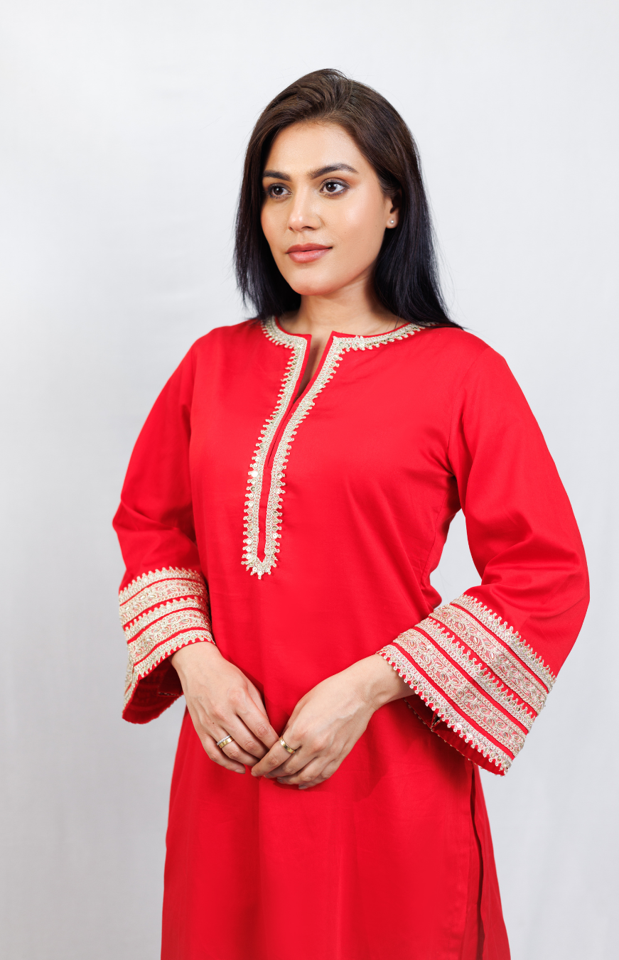Mrignayani Organza Dupatta Suit Set