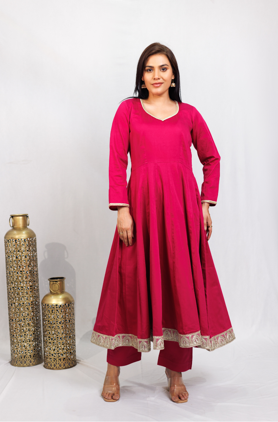 Noor-e-Chand Anarkali set