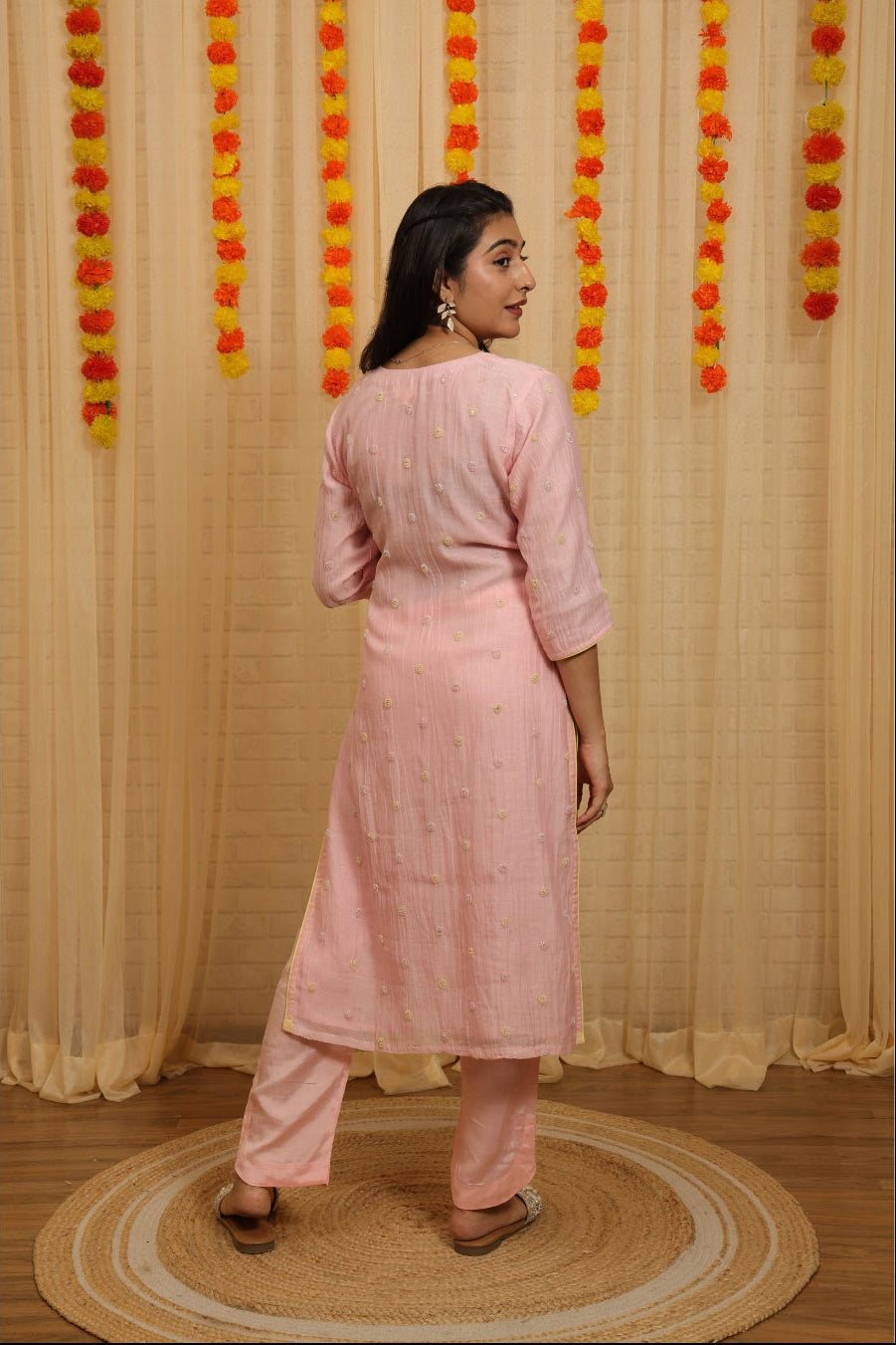Iraaya Hand Worked Malai Chanderi Suits