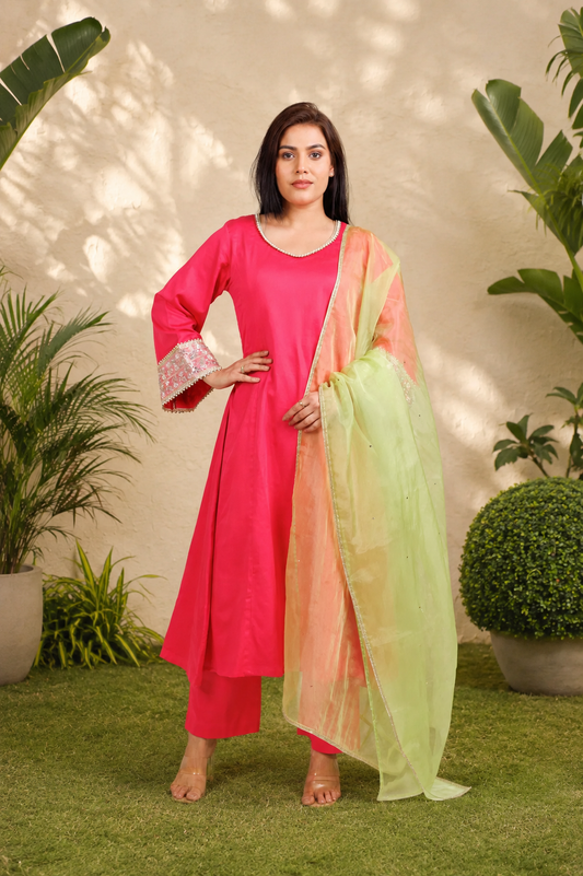 Suhani Anarkali Set with Dupatta