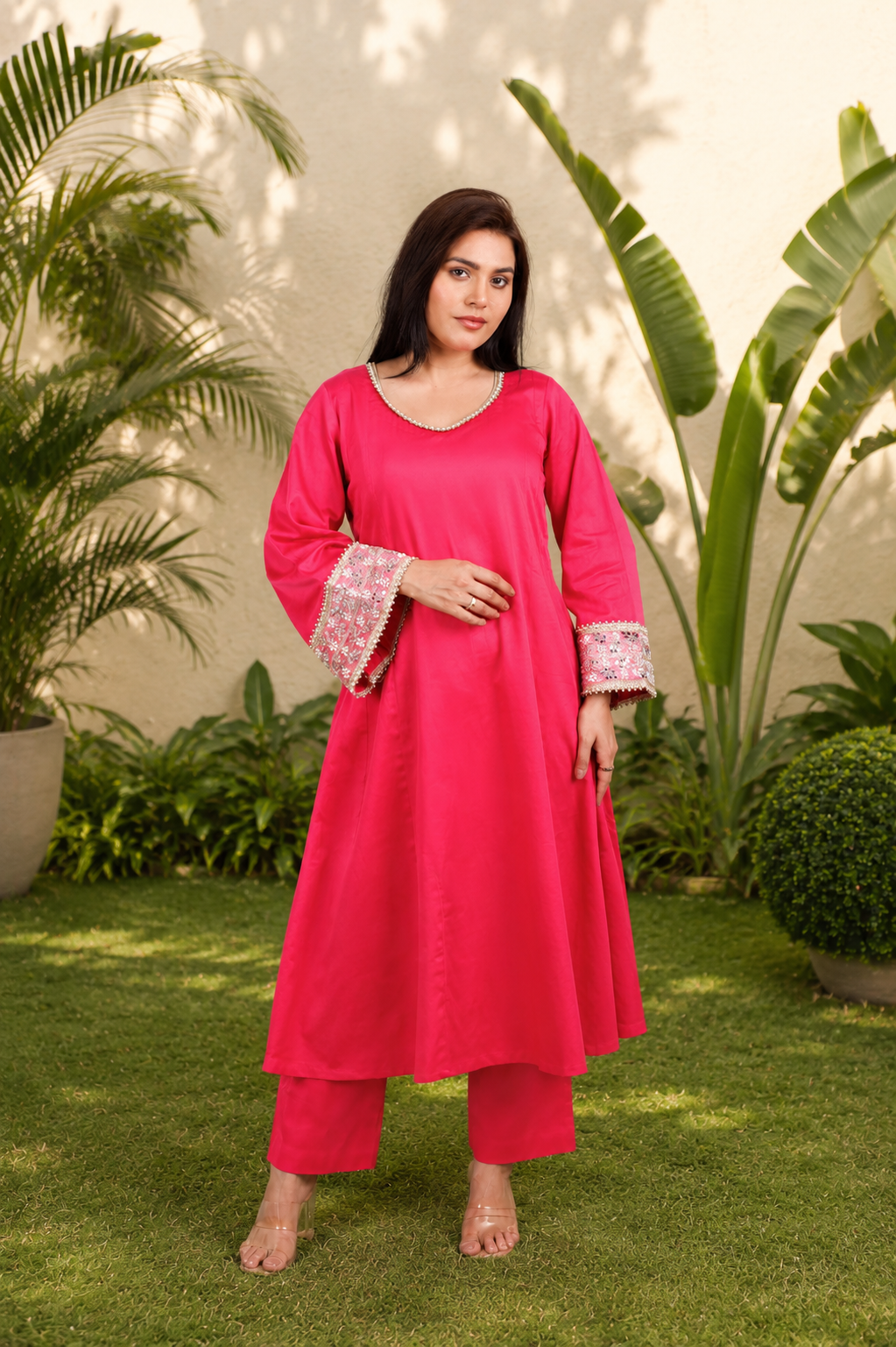 Suhani Anarkali Set with Dupatta