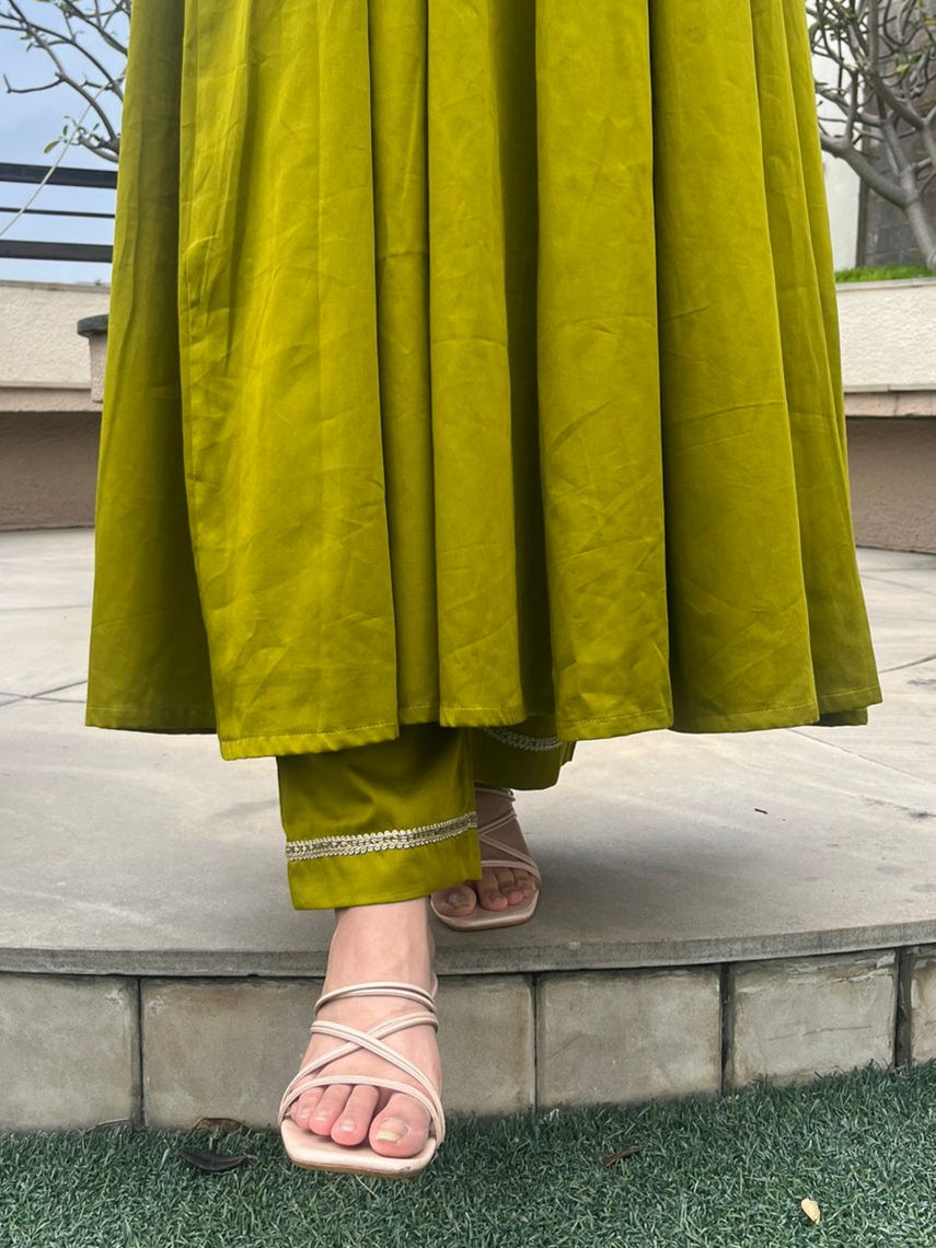 Mehfil Glow Anarkali Set