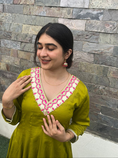 Mehfil Glow Anarkali Set