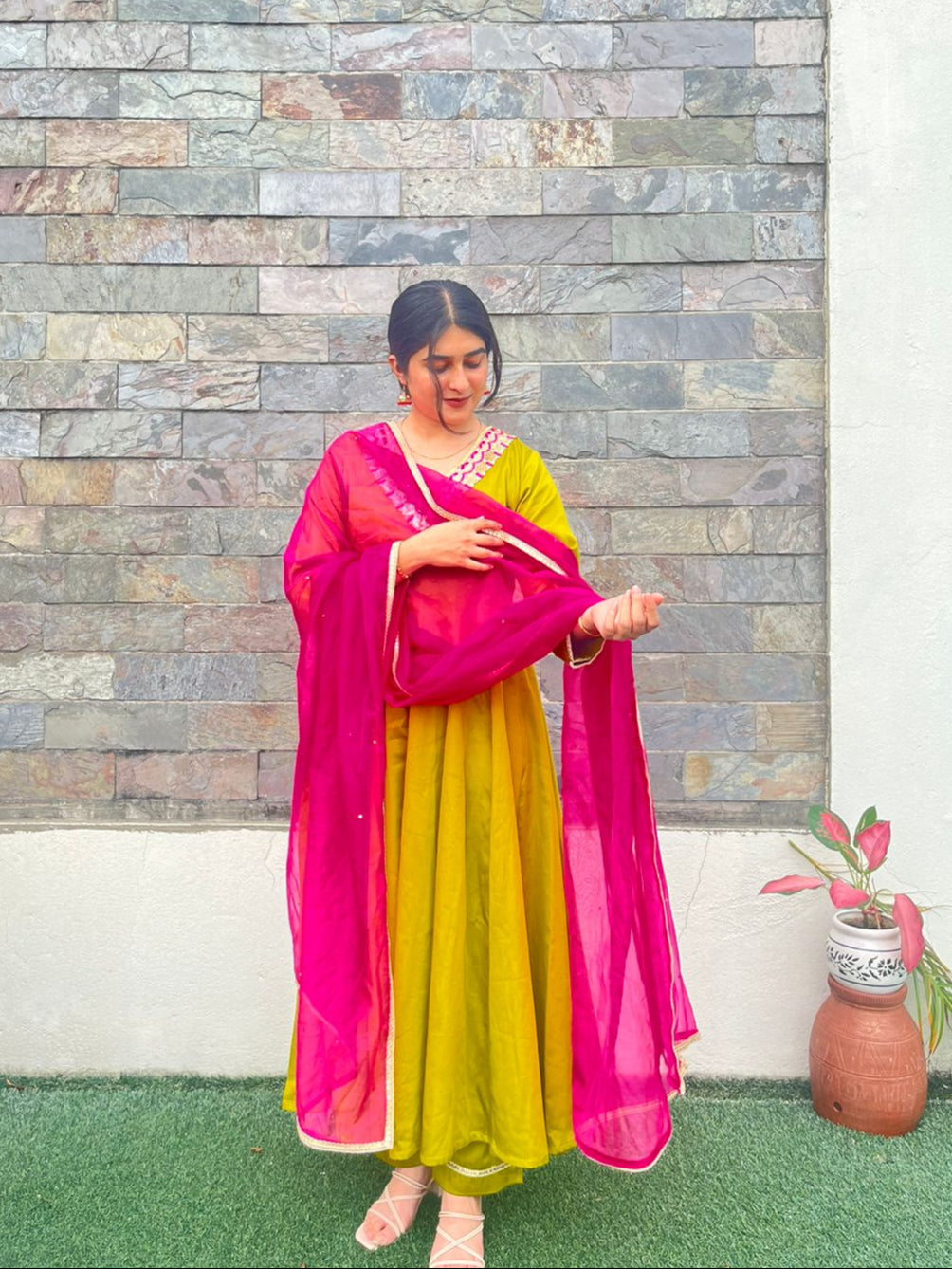 Mehfil Glow Anarkali Set