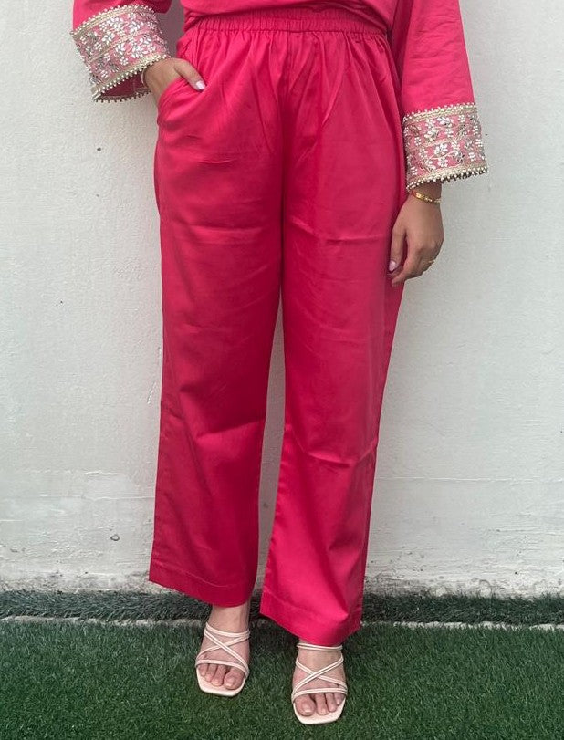 Suhani Gulabi Anarkali set