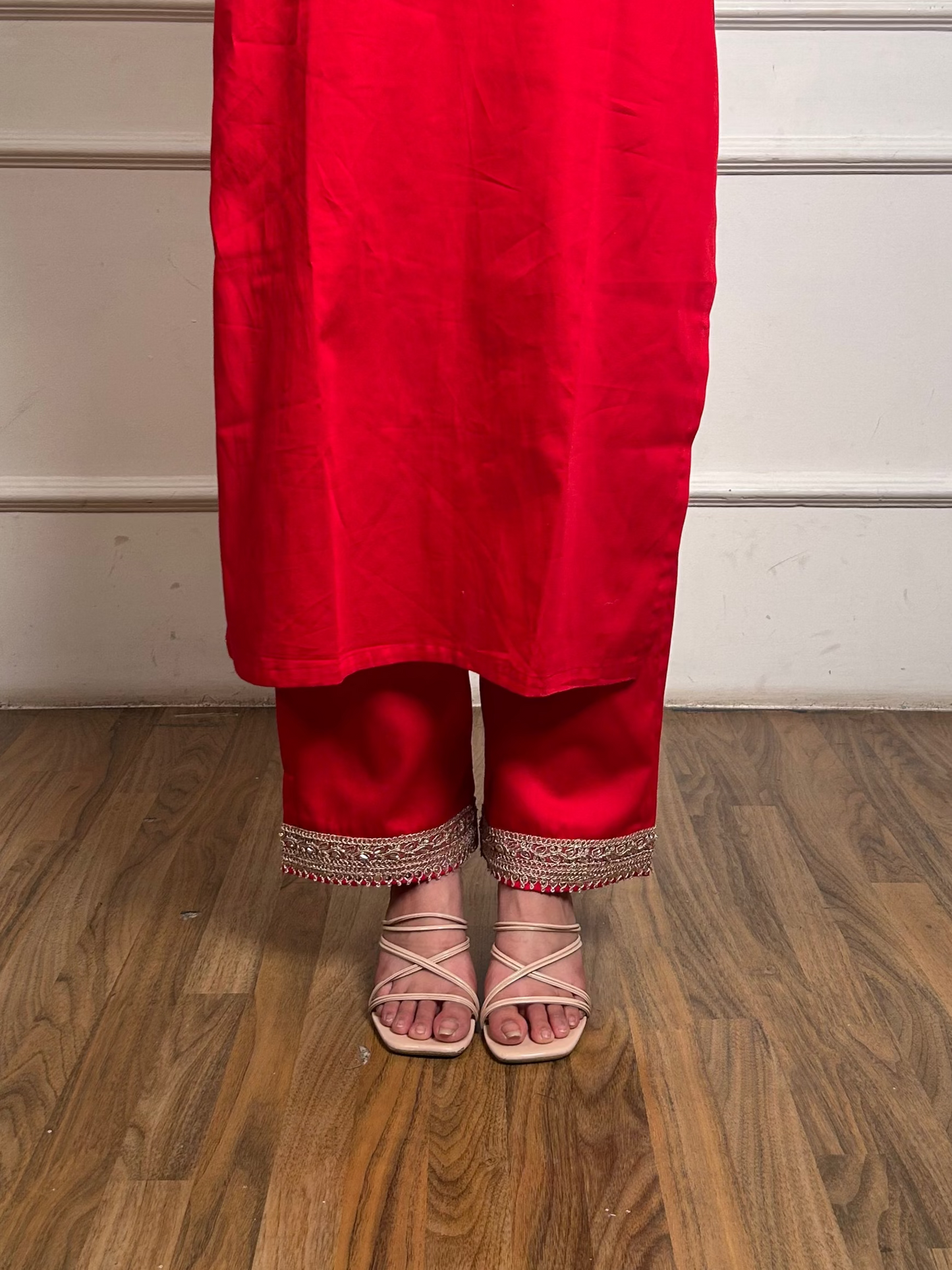 Sindoori Shringar 3 piece suit set