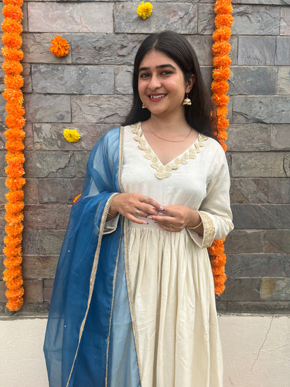 Inaayat 3 piece Anarkali Set