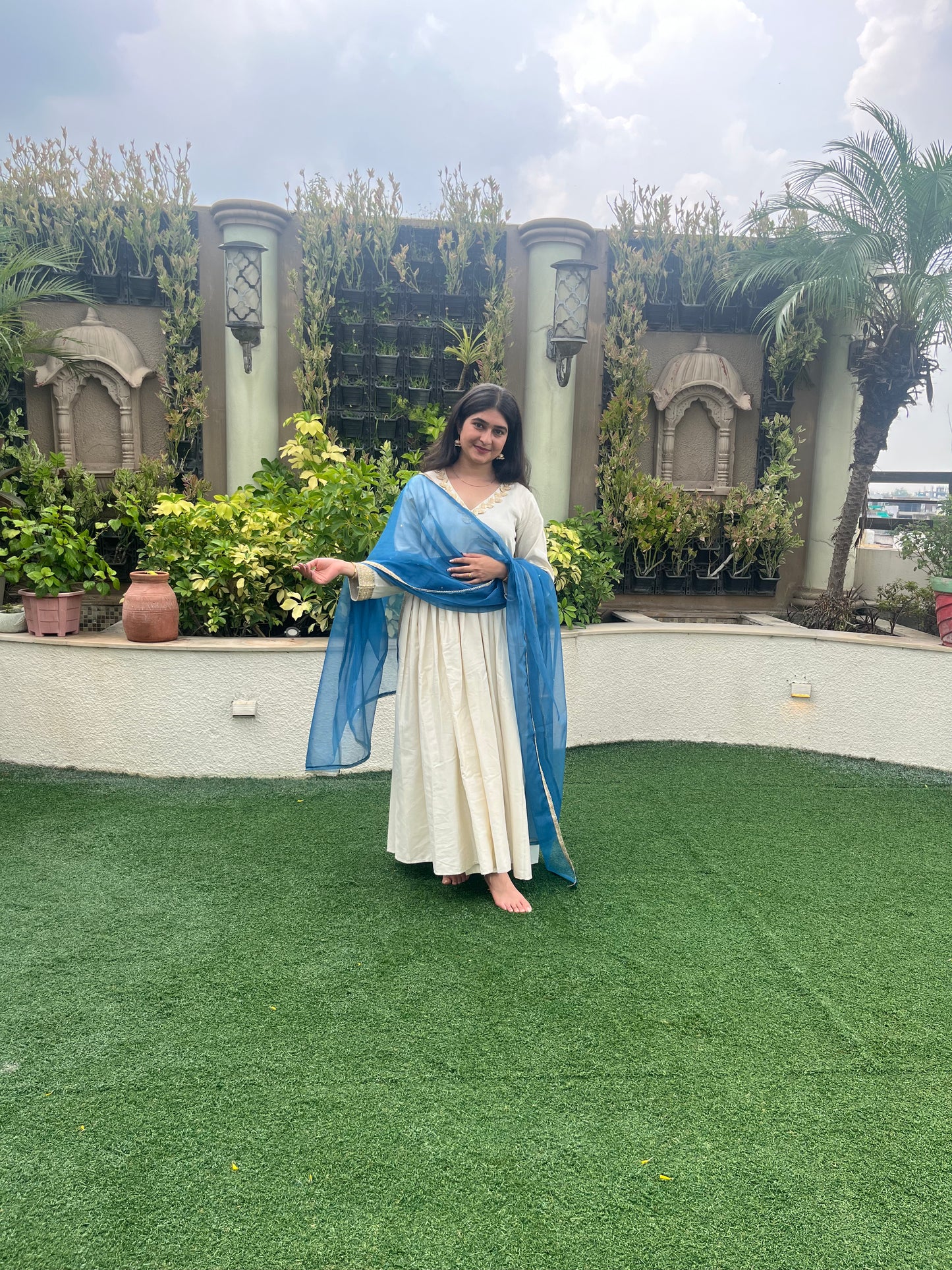 Inaayat 3 piece Anarkali Set