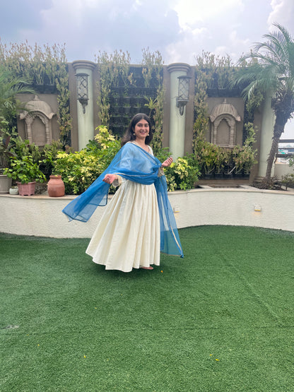 Inaayat 3 piece Anarkali Set