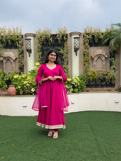 Noor-e-Chand Anarkali set