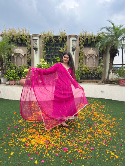 Noor-e-Chand Anarkali set