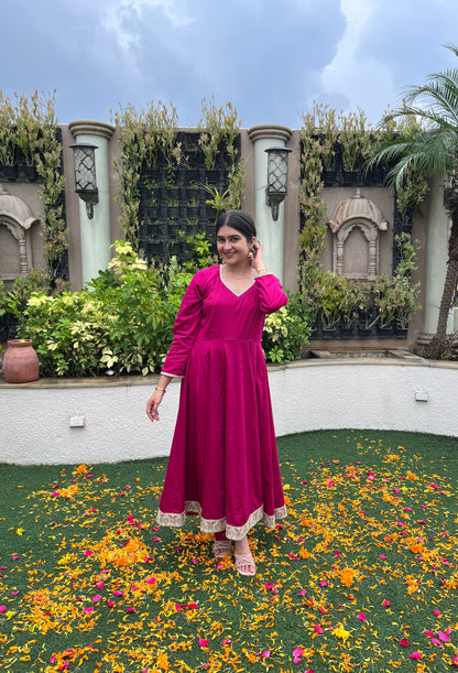 Noor-e-Chand Anarkali set