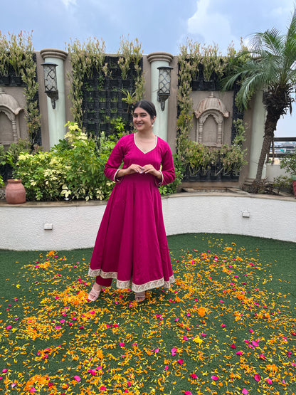 Noor-e-Chand Anarkali set