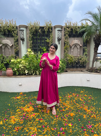 Noor-e-Chand Anarkali set