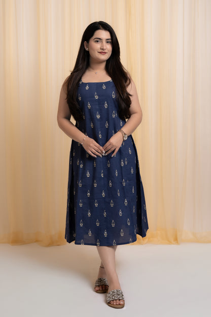 Aavira Hand Block Dress