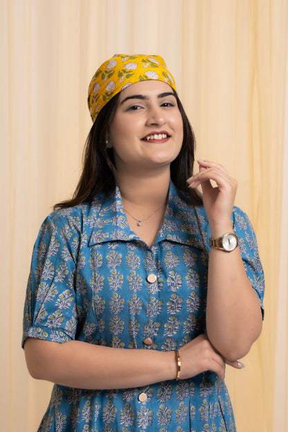 Niyara Hand Block Dress