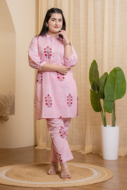 Amaya Hand Block Co-Ord set