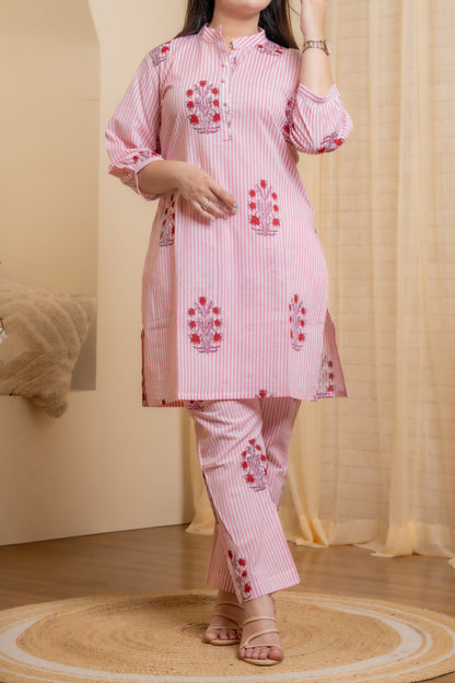 Amaya Hand Block Co-Ord set