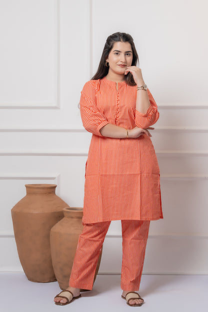 Sophie Hand Block Co-ord Set