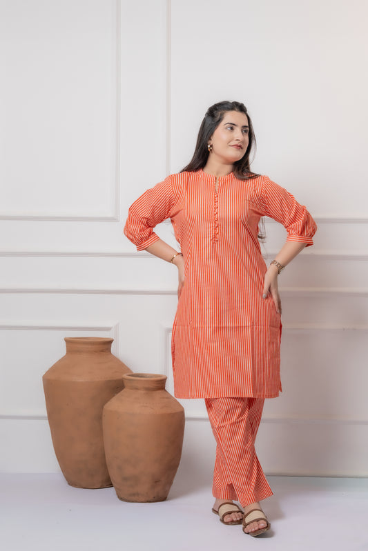 Sophie Hand Block Co-ord Set