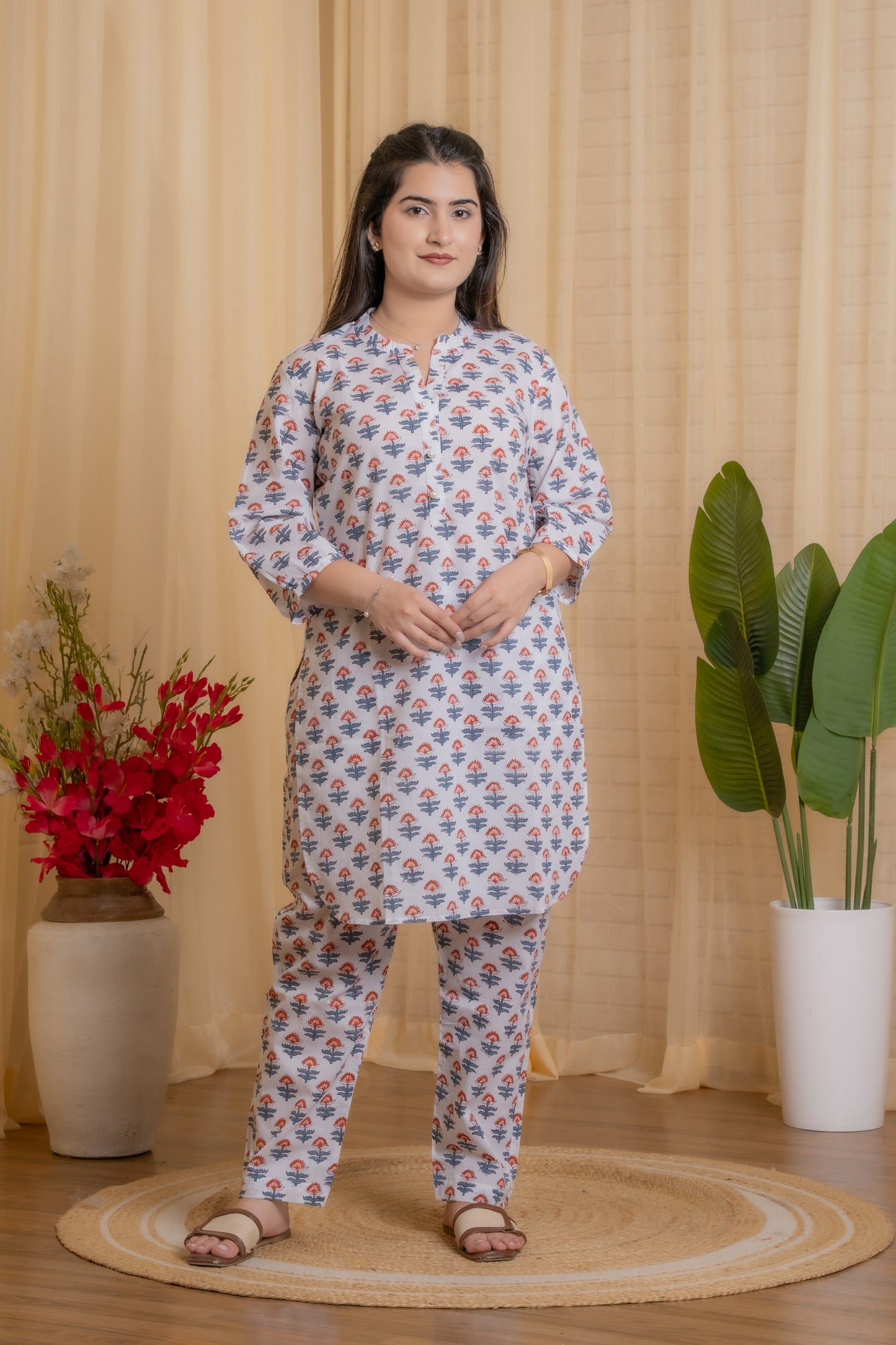 Seren Hand Block Co-ord Set