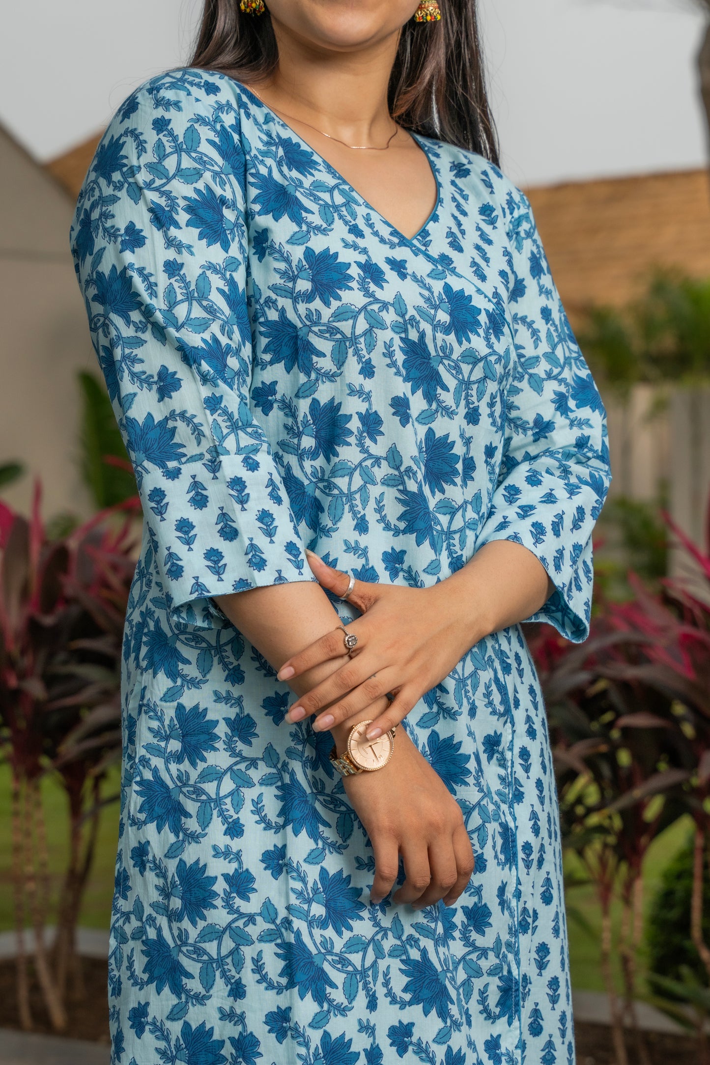 Neerja Angrakha Dupatta set