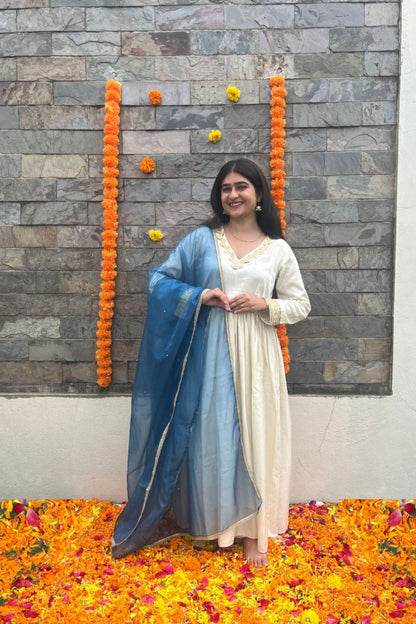 Inaayat 3 piece Anarkali Set