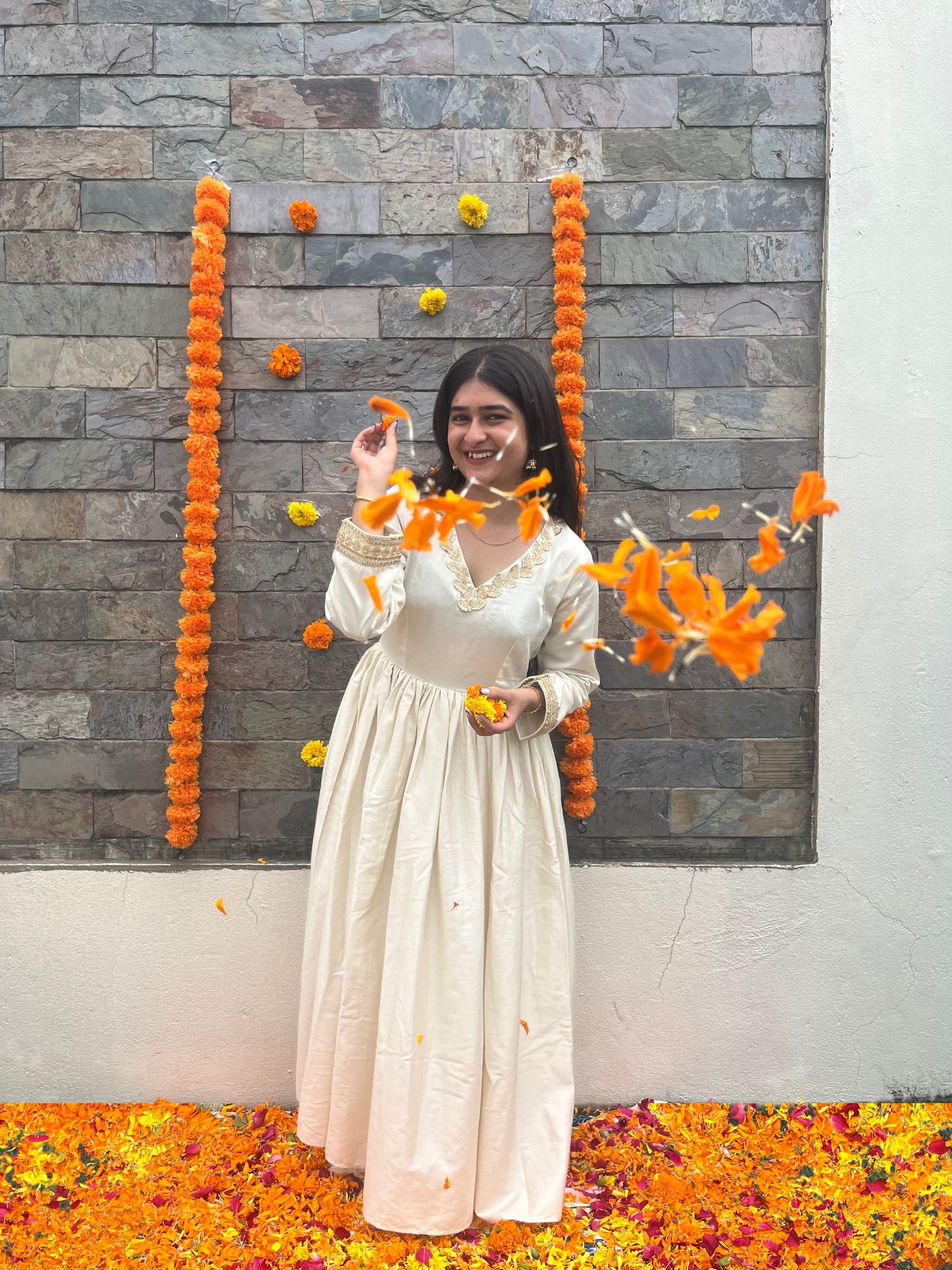 Inaayat 3 piece Anarkali Set