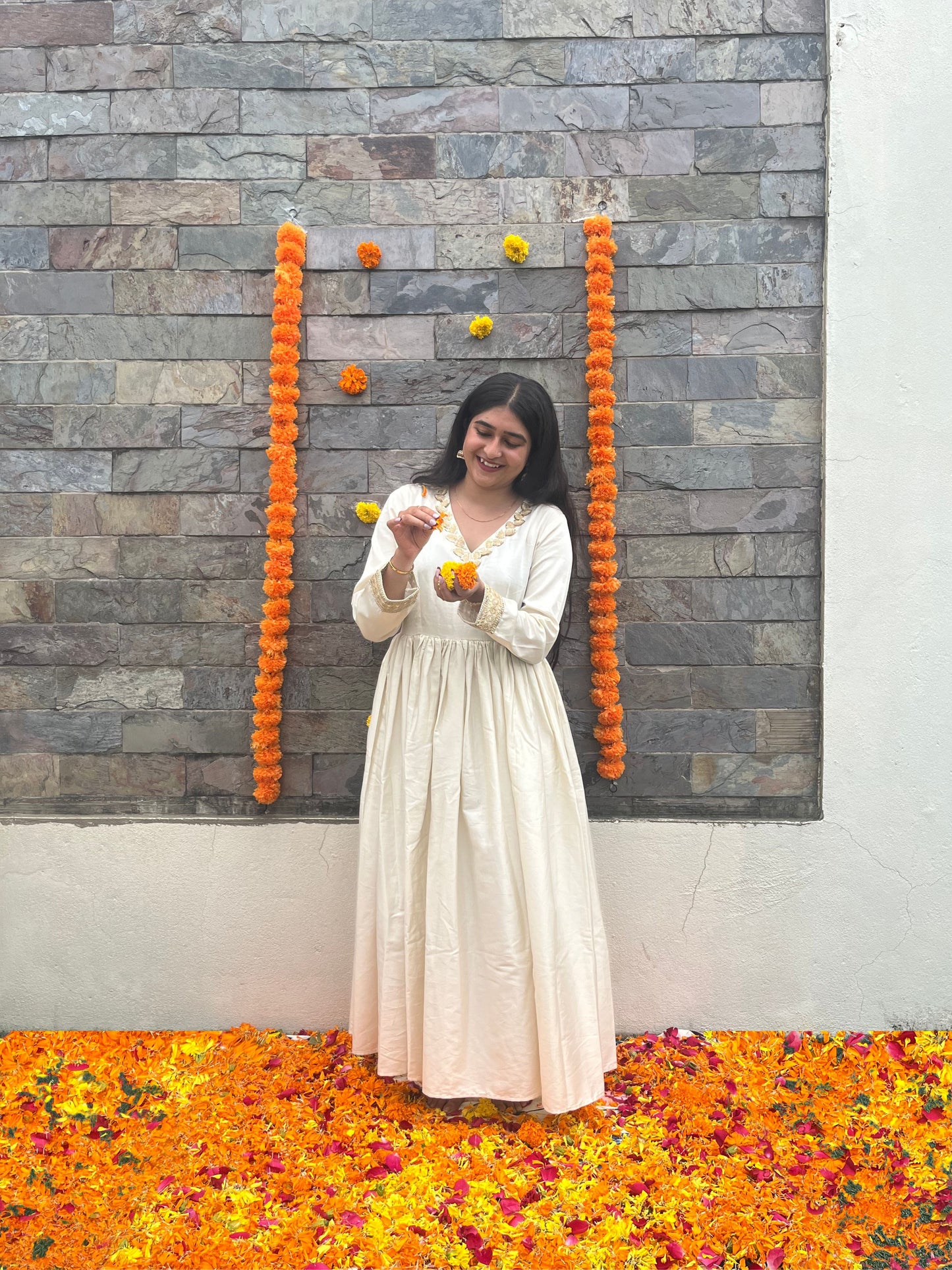 Inaayat 3 piece Anarkali Set