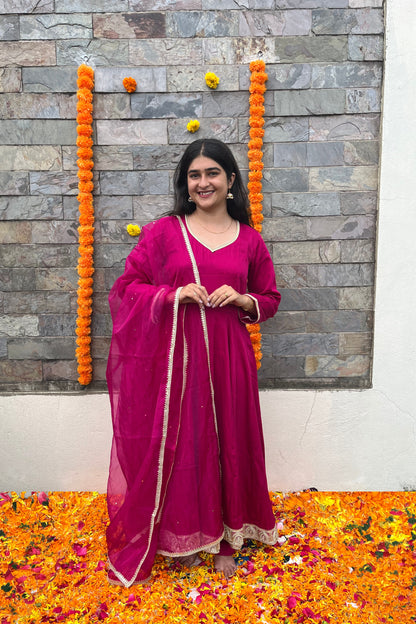 Noor-e-Chand Anarkali set