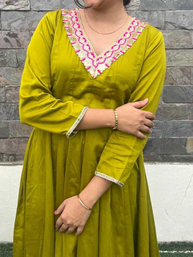 Mehfil Glow Anarkali Set